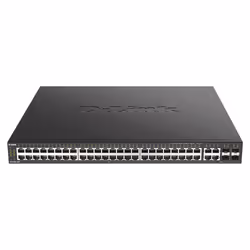 D-Link DGS-2000-52MP, Géré, L2/L3, Gigabit Ethernet (10/100/1000), Connexion Ethernet, supportant l'alimentation via ce port  ...