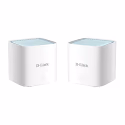 D-Link EAGLE PRO AI Système Mesh AX1500 2 pcs, Blanc, Interne, Système maillé, Énergie, Statut, 370 m², 0 - 40 °C