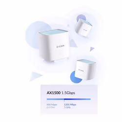 D-Link EAGLE PRO AI Système Mesh AX1500 3 pcs - Vue supplémentaire 5