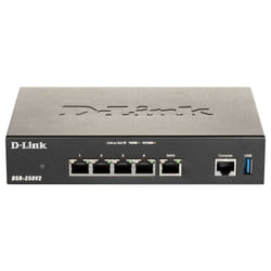 D-Link DSR-250V2 routeur sans fil Gigabit Ethernet Noir