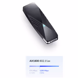 D-Link DWA‑X1850 Adaptateur USB Wi-Fi 6 AX1800 - Vue supplémentaire 6