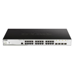 D-Link DGS-1210-28P/ME/E commutateur réseau Géré L2/L3 Gigabit Ethernet (10/100/1000) Connexion Ethernet, supportant l'alimentation via ce port (PoE) 1U