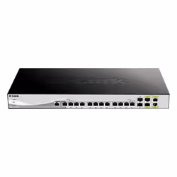 D-Link DXS-1210-16TC/E, Géré, L2, 10G Ethernet (100/1000/10000), Grille de montage