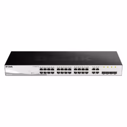 D-Link DGS-1210-28, Géré, L2/L2+, Full duplex, Grille de montage, 1U
