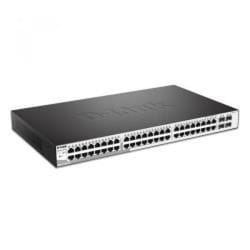 D-Link DGS-1210-52 Géré L2 Gigabit Ethernet (10/100/1000) 1U Noir