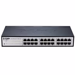 D-Link DGS-1100-24V2, Géré, L2, Gigabit Ethernet (10/100/1000), Full duplex, Grille de montage, 1U