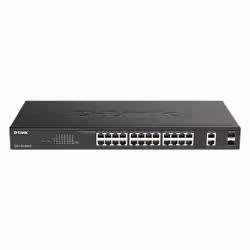 D-Link DGS-1100-26MPV2/E, Géré, L2, Gigabit Ethernet (10/100/1000), Full duplex, Connexion Ethernet, supportant l'alimentatio ...