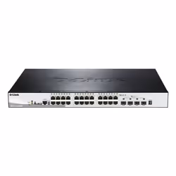 D-Link DGS-1510-28XMP, Géré, L2/L3, Gigabit Ethernet (10/100/1000), Full duplex, Connexion Ethernet, supportant l'alimentatio ...