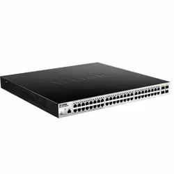 D-Link DGS-1210-52MP/ME/E, Géré, L2+, Gigabit Ethernet (10/100/1000), Full duplex, Grille de montage, 1U