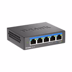 D-Link Switch non administrable 5 ports multi-Gigabit 2,5G, Non-géré, L2, 2.5G Ethernet (100/1000/2500)