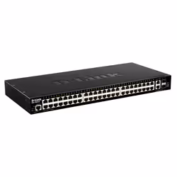 D-Link DGS-1520-52/E, Géré, L3, 10G Ethernet (100/1000/10000), Grille de montage, 1U