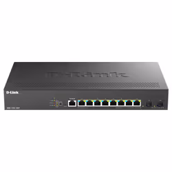 D-Link DMS-1250-10SP/E, Géré, 2.5G Ethernet (100/1000/2500), Connexion Ethernet, supportant l'alimentation via ce port (PoE), ...