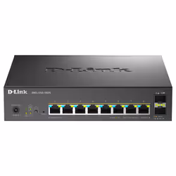 D-Link DMS-1250-10SPL, Géré, 2.5G Ethernet (100/1000/2500), Connexion Ethernet, supportant l'alimentation via ce port (PoE),  ...