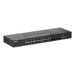 D-Link DGS-1530-28/E commutateur réseau Géré L2 Gigabit Ethernet (10/100/1000) Noir