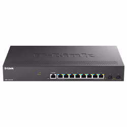 D-Link DMS-1250-10S/E, Géré, 2.5G Ethernet (100/1000/2500), Grille de montage