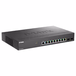 D-Link DMS-1250-10S/E commutateur réseau Géré 2.5G Ethernet (100/1000/2500) Noir