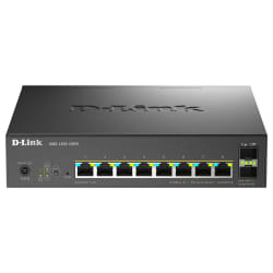D-Link DMS-1250-10SPL Géré L2/L3 2.5G Ethernet (100/1000/2500) Connexion Ethernet, supportant l'alimentation via ce port (PoE) Noir