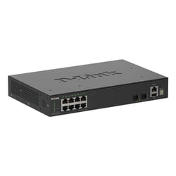 D-Link DGS-1530-10 Géré L2 Gigabit Ethernet (10/100/1000) Noir