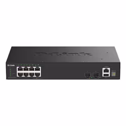 D-Link DGS-1530-10 Géré L2 Gigabit Ethernet (10/100/1000) Noir - Vue supplémentaire 2
