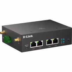 D-Link DWM-314-G Routeur connecté 4 Gigabit Ethernet Noir