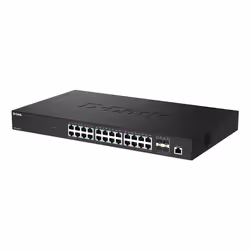 D-Link DMS-1250-28/E commutateur réseau Géré L2 2.5G Ethernet (100/1000/2500) Noir - Vue supplémentaire 3