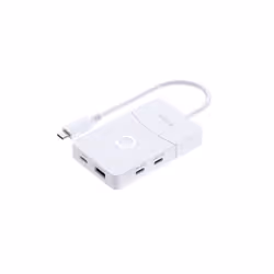 D-Link DUP-501 hub & concentrateur USB 3.2 Gen 1 (3.1 Gen 1) Type-C 5000 Mbit/s Blanc - Vue supplémentaire 3