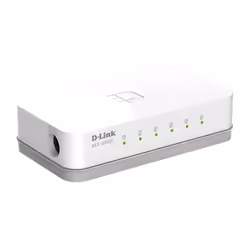 D-Link ES-1005C/E Non-géré Fast Ethernet (10/100) Bureau Blanc - Vue supplémentaire 2