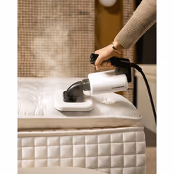 LauraStar Aura EU Nettoyeur vapeur portable Noir, Blanc