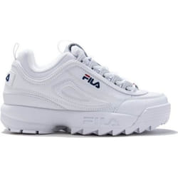 Baskets En Cuir Blanc