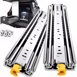 YENUO Glissières de tiroir robustes avec verrou 300 400 500 600 700 800 900 1000 mm