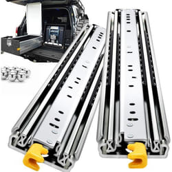 YENUO Glissières de tiroir robustes avec verrou 300 400 500 600 700 800 900 1000 mm