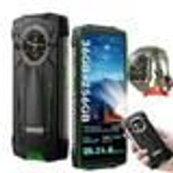 Blackview BV8200 Smartphone Incassable Double écran 6.5 256 Go 50MP 8800mAh Vert avec Smartwatch Blackview W60