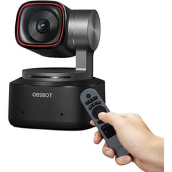 Webcam 4K - OBSBOT - Tiny 2 - Suivi IA - Capteur CMOS 1/15 pouce - Contrôle vocal et gestuel