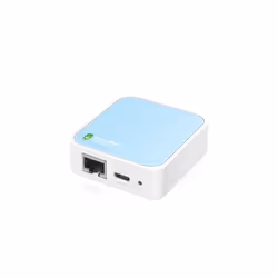 TP-Link TL-WR802N routeur sans fil Fast Ethernet Monobande (2,4 GHz) Bleu, Blanc