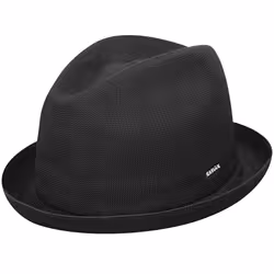 Kangol 6371BC, Chapeau, S, SML, Chapeau Fedora, Printemps/été, Couronne à denture centrale