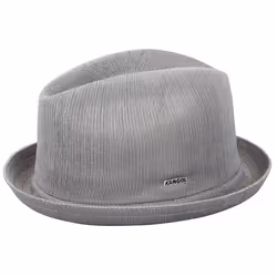 Kangol 6371BC, Chapeau, S, SML, Chapeau Fedora, Printemps/été, Couronne à denture centrale