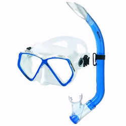 Mares Zephir Kit de plongée enfant avec masque et tuba Bleu