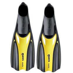Palmes Enfant - Mares - Manta Junior - Jaune - Confortables - Propulsion Optimisée