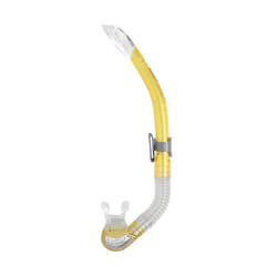 Tuba de plongée - Mares - Modèle Bay - Semi-sec - Embout en silicone - Flexible