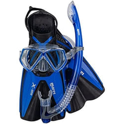 Ensemble de Snorkeling Fille - MARES - Set X-One Pirate - Masque ergonomique et tuba confortable