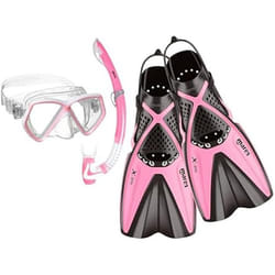 Masque et Tuba Snorkeling - Mares - X-One Pirate - Ergonomique - Palmes Confortables - Enfant