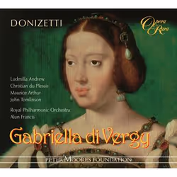 Warner Music Opera Rara - Gabriella di Vergy, 2CD, Classique, CD, Opera Rara, Support physique, Adulte, 2 disques