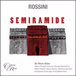 Warner Music Opera Rara - Rossini: Semiramide, CD, Classique, CD, Opera Rara, Support physique, Adulte, 1 disques