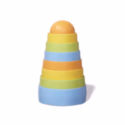 Green Toys Stacker, 0,5 an(s), Plastique, Bleu, Vert, Orange, Jaune