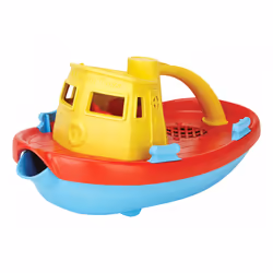 Green Toys Tugboat, Bâteau de bain, Garçon/Fille, Multicolore