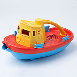 Green Toys Tugboat Bâteau de bain Multicolore