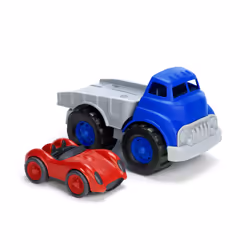 Green Toys FLRA-1481, Ensemble de véhicules, 1 an(s), Plastique, Bleu, Gris, Rouge