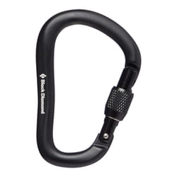 Black Diamond RockLock Mousqueton à verrou En forme de D Noir 1 pièce(s)