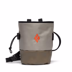 Black Diamond Mojo Zip Chalk Bag, Taupe