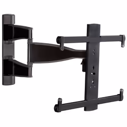 SANUS VMF720-B2, 100 x 100 mm, 400 x 400 mm, -15 - 5°, -60 - 60°, Acier, Noir